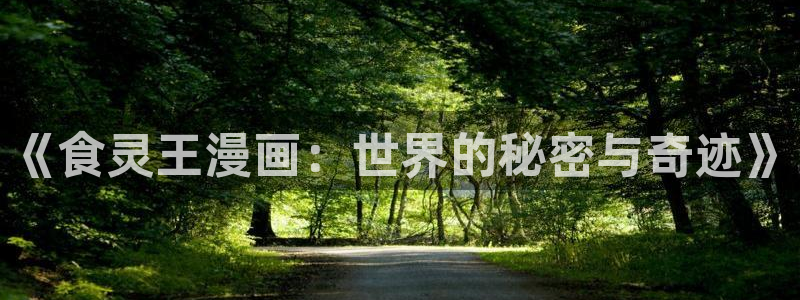 色禁漫：《食灵王漫画：世界的秘密与奇迹》